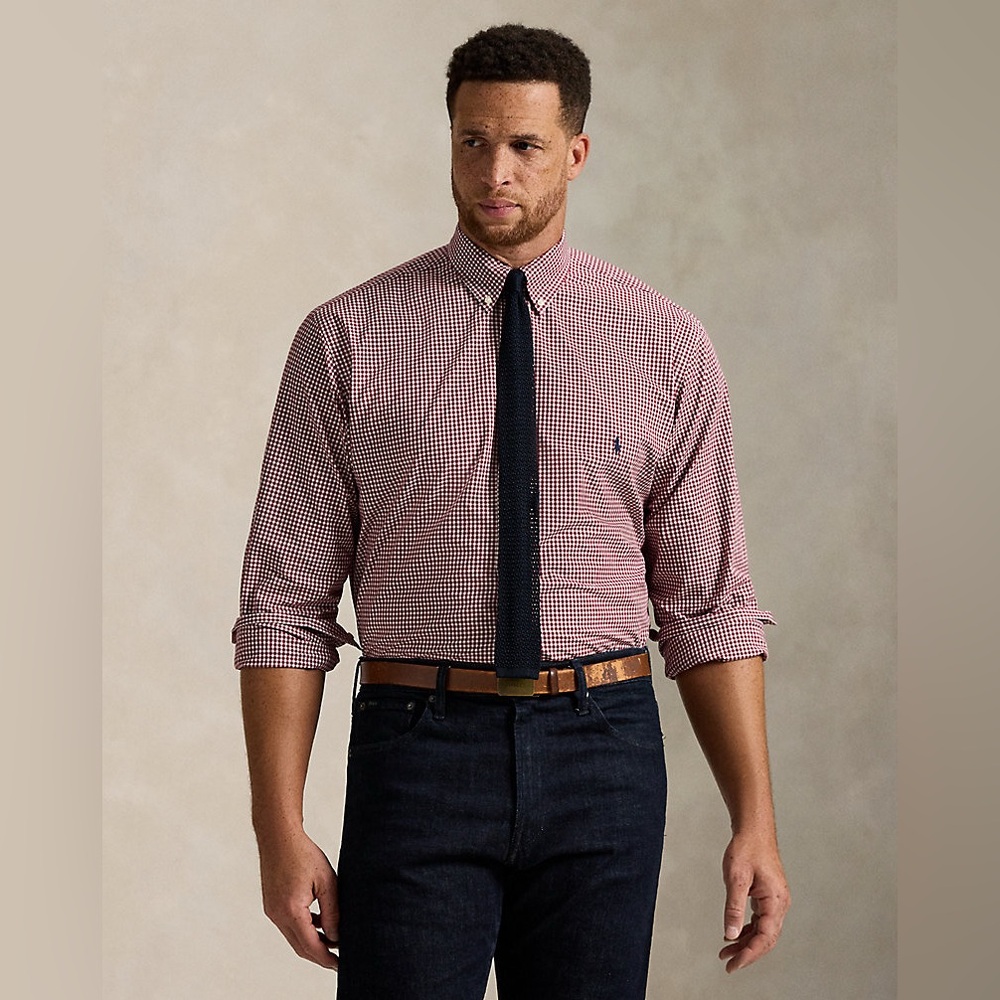 Ralph Lauren Gingham Poplin Shirt L